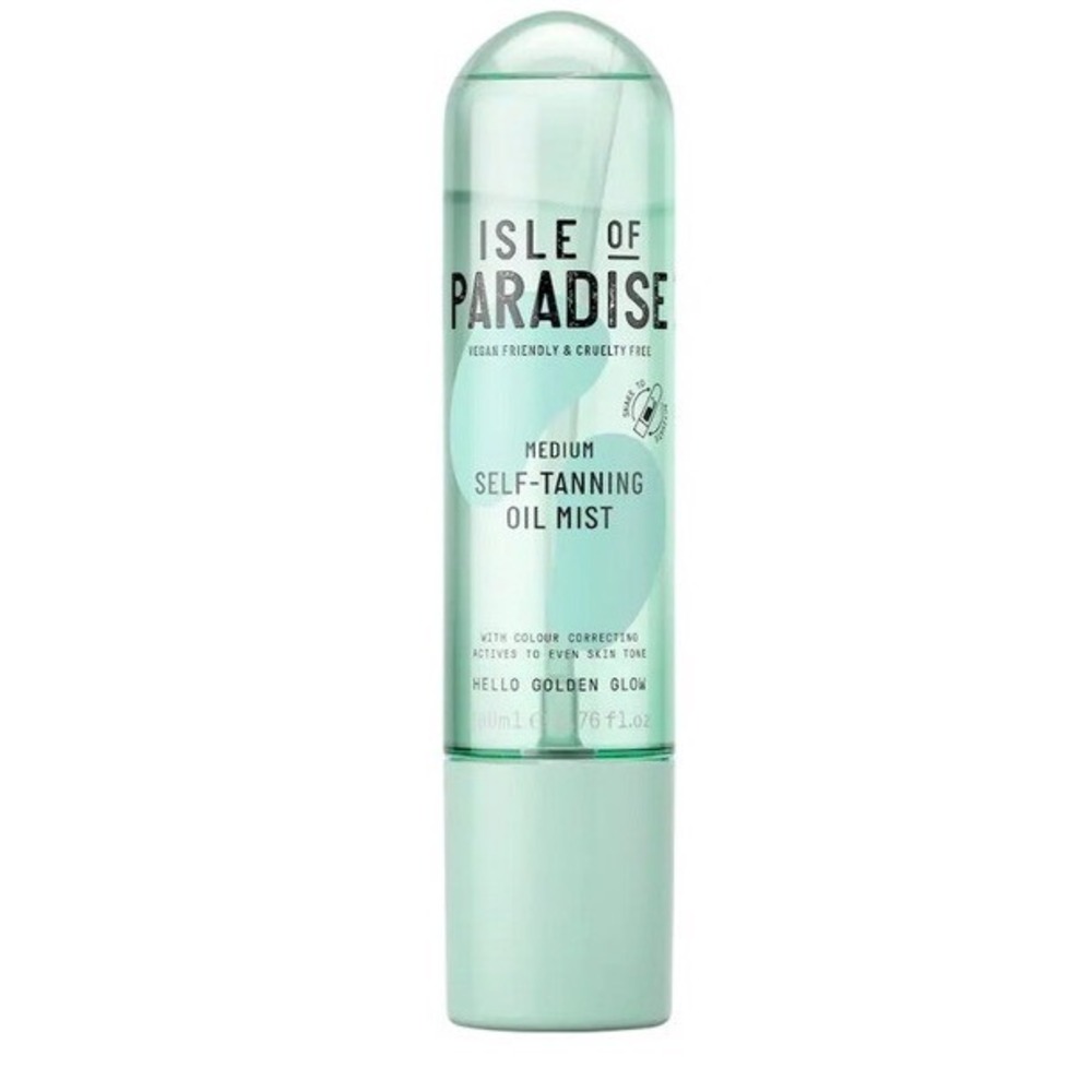 NEW Isle of Paradise Medium Self Tanning‎ Oil Mist Hello Golden 6.76 oz